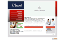 Tablet Screenshot of mapelmacae.com.br